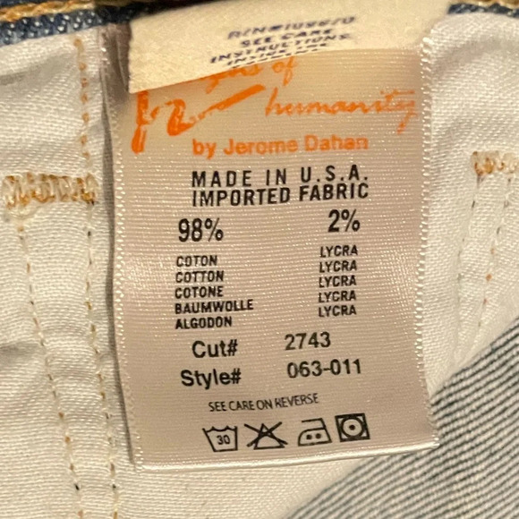 Citizens of Humanity Kelly #063 Low Waist Cropped Jeans Size 26 - Picture 6 of 9